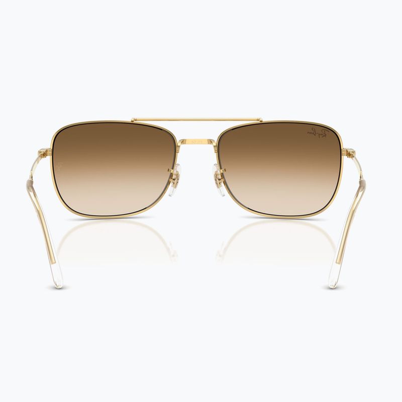 Sluneční brýle Ray-Ban Bain Bridge arista gold/brown gradient 5