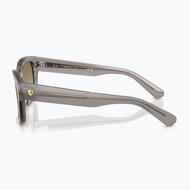 Sluneční brýle Ray-Ban RB2228M Scuderia transparent grey/brown mirror gold 6