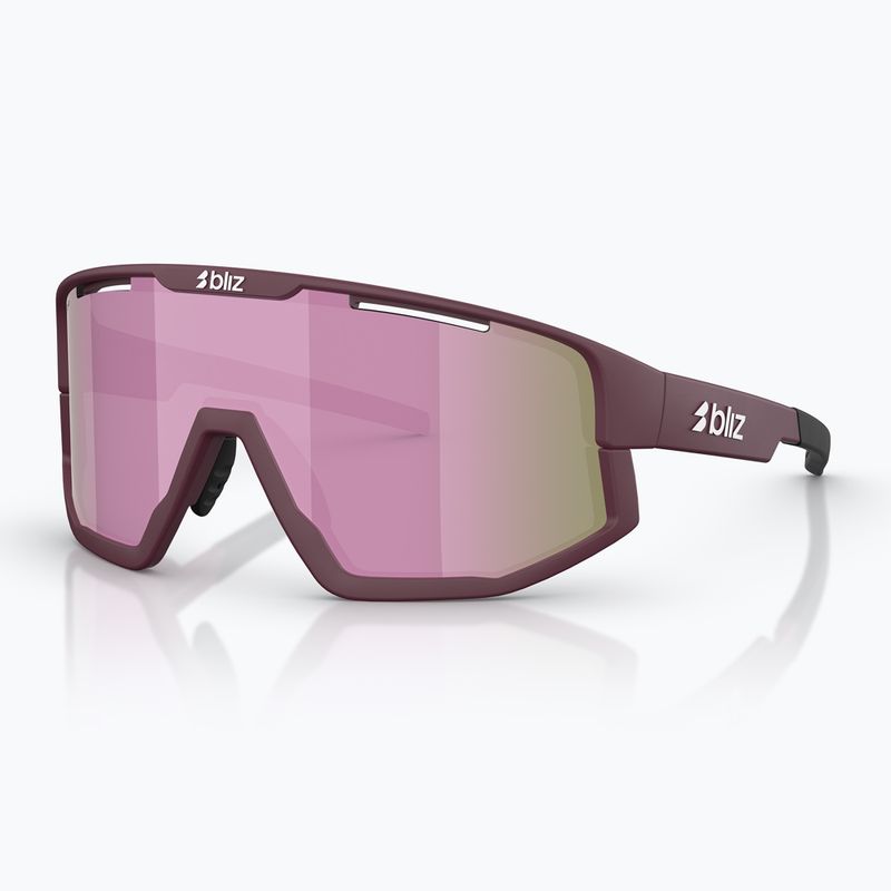 Sluneční brýle Bliz Fusion Small matte burgundy/brown rose multi