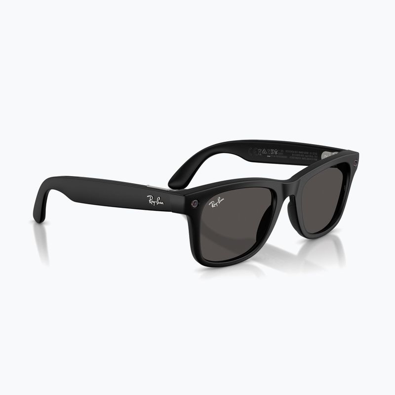 Brýle s kamerou Ray-Ban Meta Wayfarer matte black/grey 4