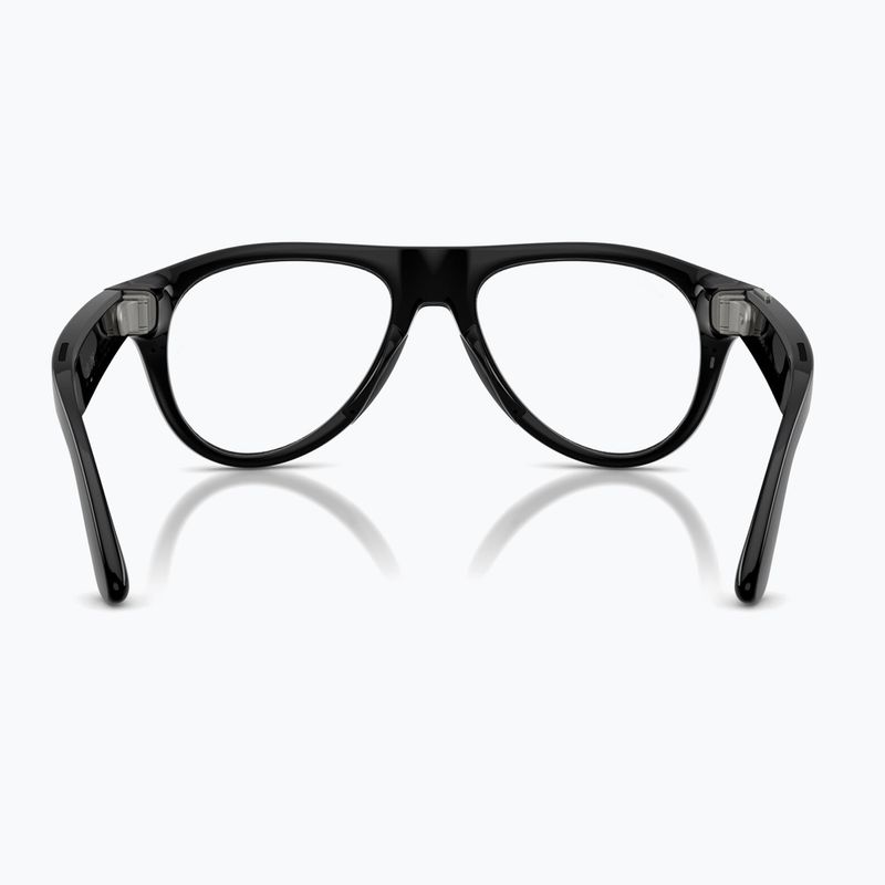 Brýle s kamerou Ray-Ban Meta Aviator shiny black/trs g. green 3