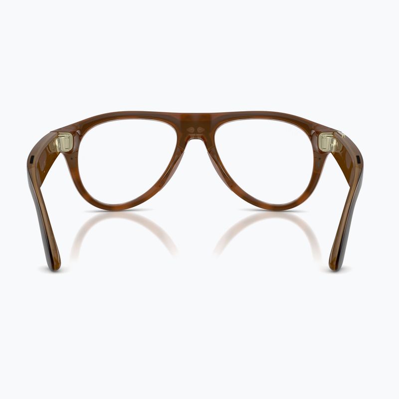 Brýle s kamerou Ray-Ban Meta Aviator havana/trs brown 3