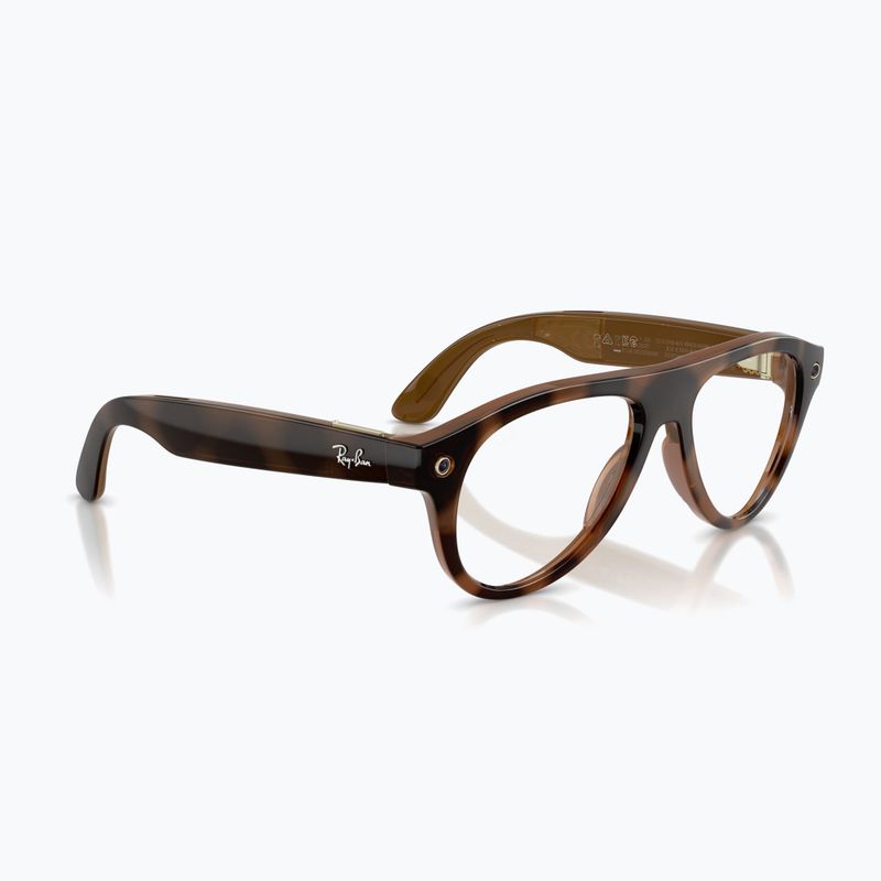 Brýle s kamerou Ray-Ban Meta Aviator havana/trs brown 4