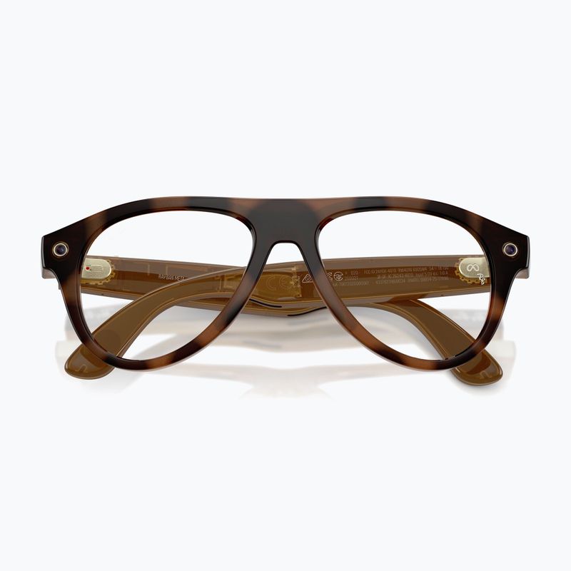 Brýle s kamerou Ray-Ban Meta Aviator havana/trs brown 6