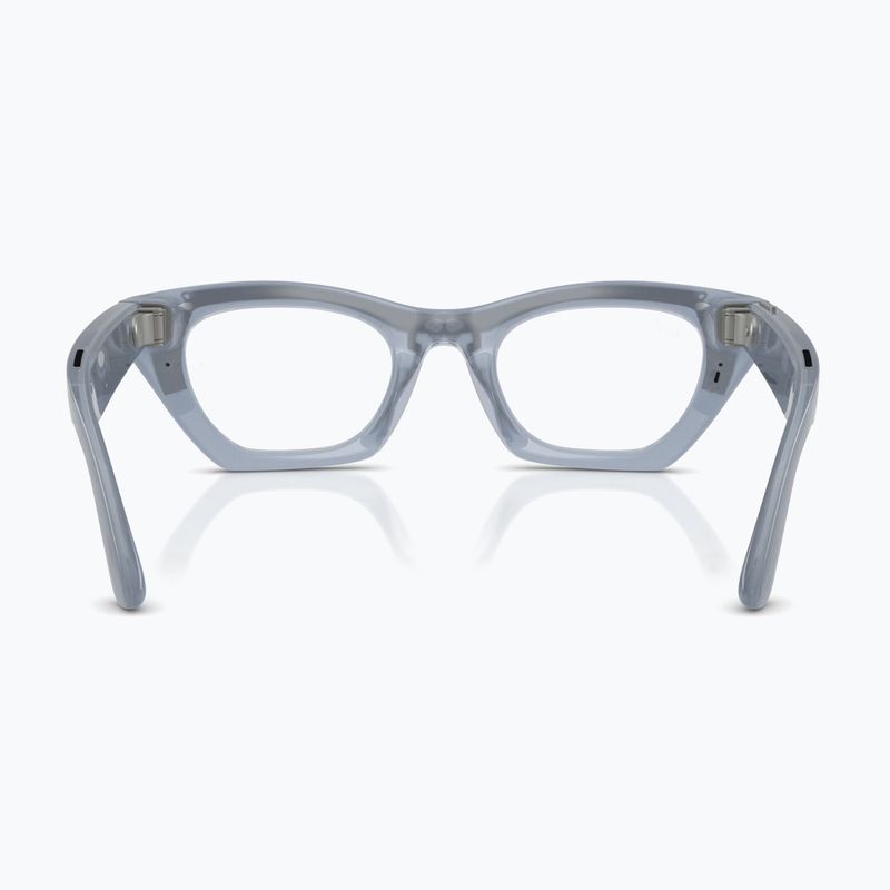 Brýle s kamerou Ray-Ban Meta Zena milky grey lilac/trs copper 3