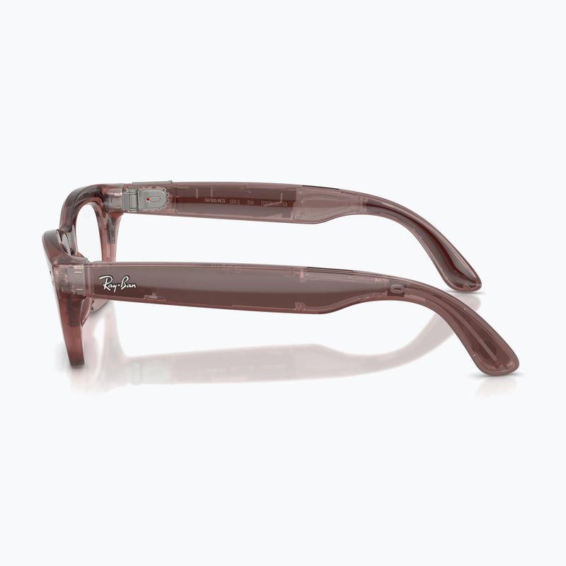 Brýle s kamerou Ray-Ban Meta Zena milky pink blush/trs grey 6