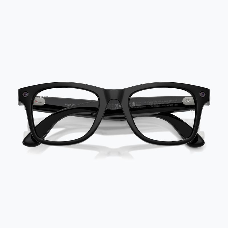 Brýle s kamerou Ray-Ban Meta Wayfarer shiny black/trs grey 3