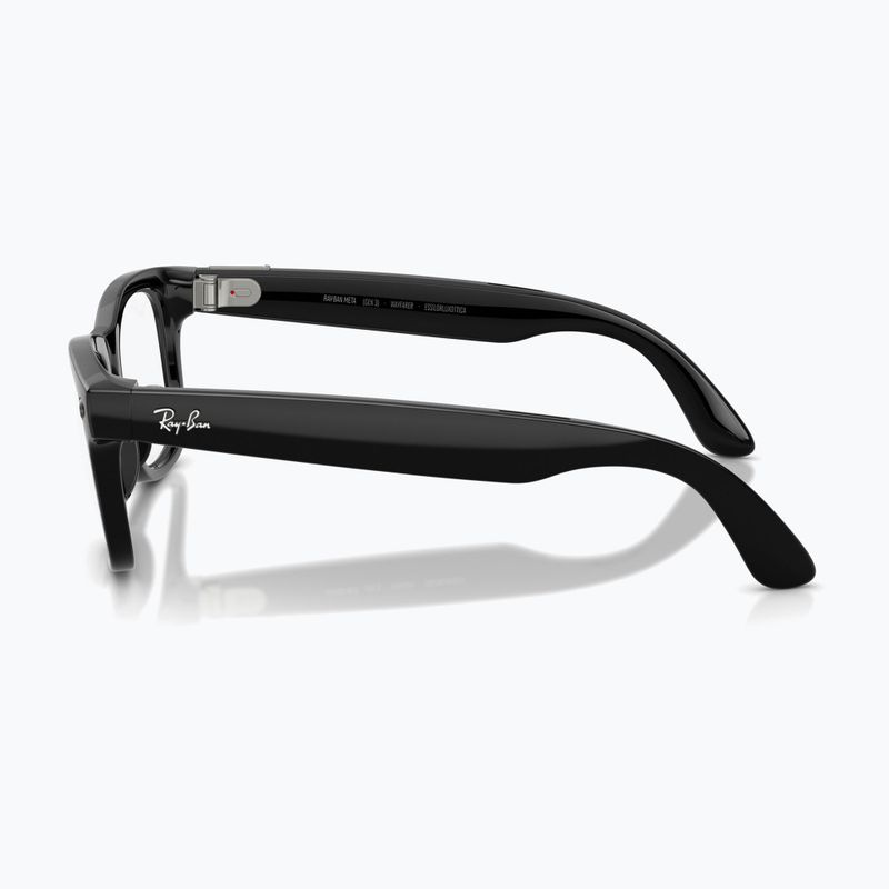Brýle s kamerou Ray-Ban Meta Wayfarer shiny black/trs grey 6