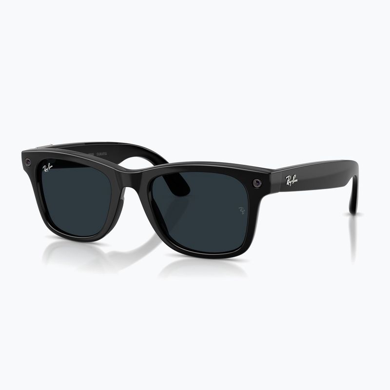 Brýle s kamerou Ray-Ban Meta Wayfarer shiny black/trs grey 7