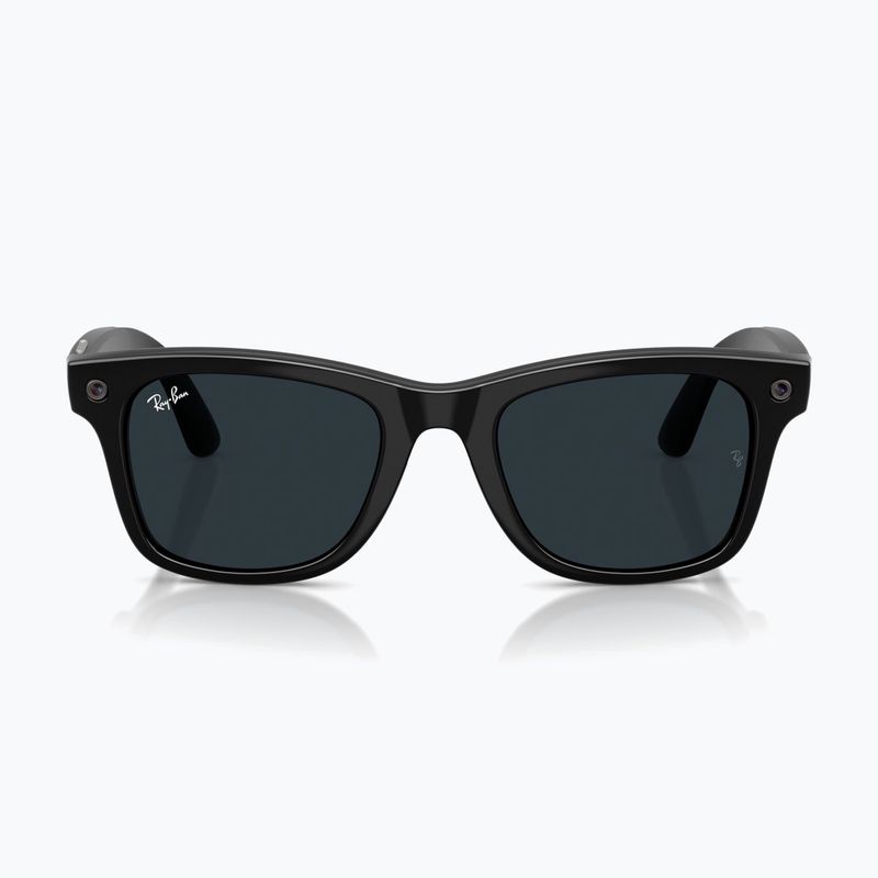 Brýle s kamerou Ray-Ban Meta Wayfarer shiny black/trs grey 8