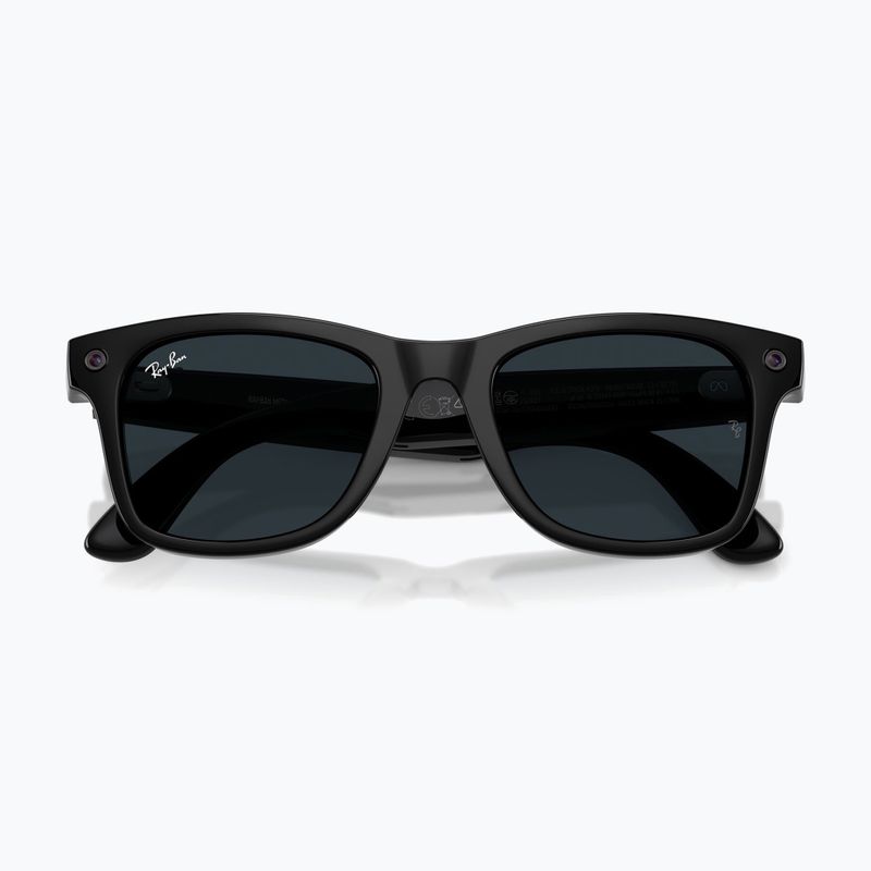 Brýle s kamerou Ray-Ban Meta Wayfarer shiny black/trs grey 9
