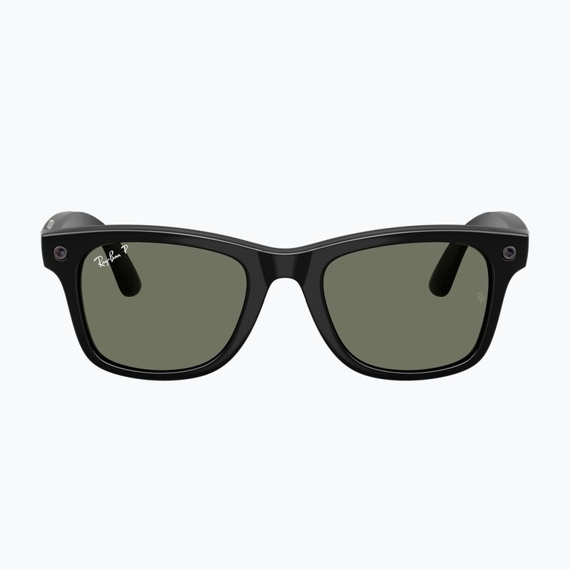 Brýle s kamerou Ray-Ban Meta Wayfarer shiny black/g15 green polar 2