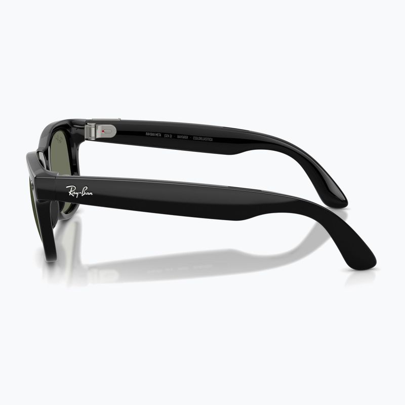 Brýle s kamerou Ray-Ban Meta Wayfarer shiny black/g15 green polar 5