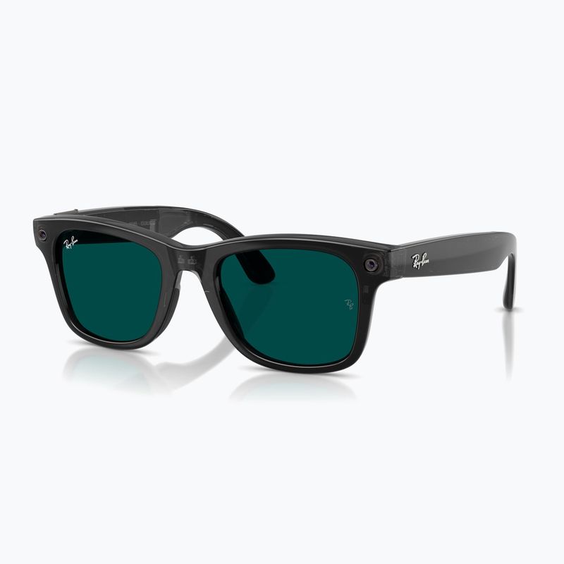 Brýle s kamerou Ray-Ban Meta Wayfarer transp. black/trs aquamarine 7