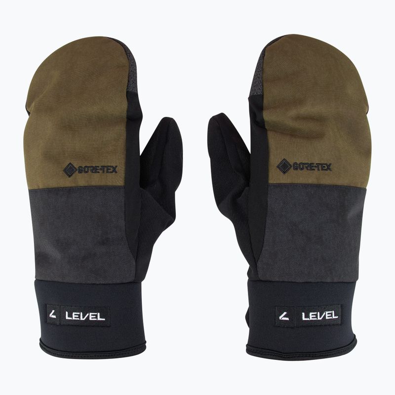 Pánské lyžařské rukavice  Level Matrix Mitt Gore-Tex olive green 2