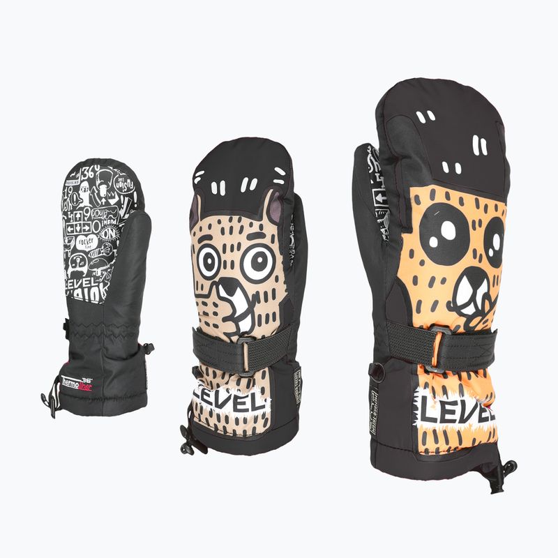 Dřevěné lyžařské rukavice Level Junior Mitt 5