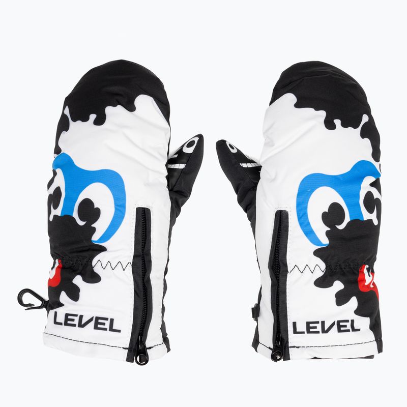 Dětské lyžařské rukavice  Level Lucky Mitt pk white 2