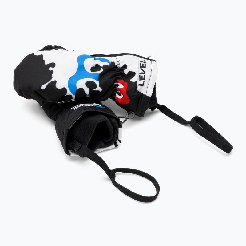 Dětské lyžařské rukavice  Level Lucky Mitt pk white 6