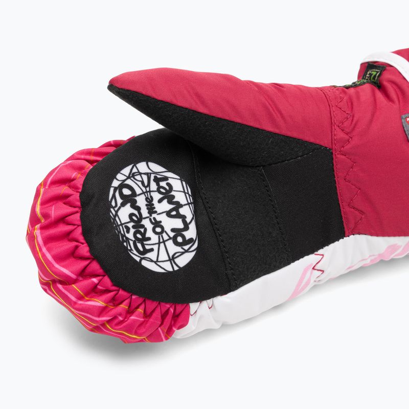 Dětské lyžařské rukavice  Level Animal pk bordeaux 4