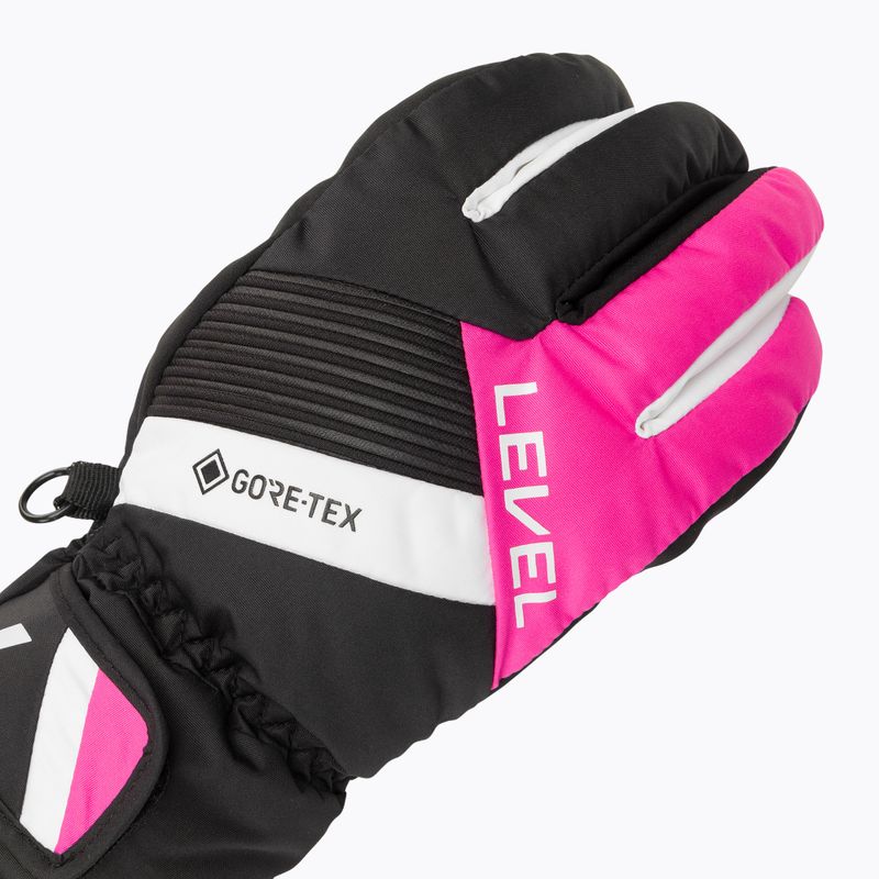 Dětské lyžařské rukavice Level Neo JR Gore-Tex fucsia 4