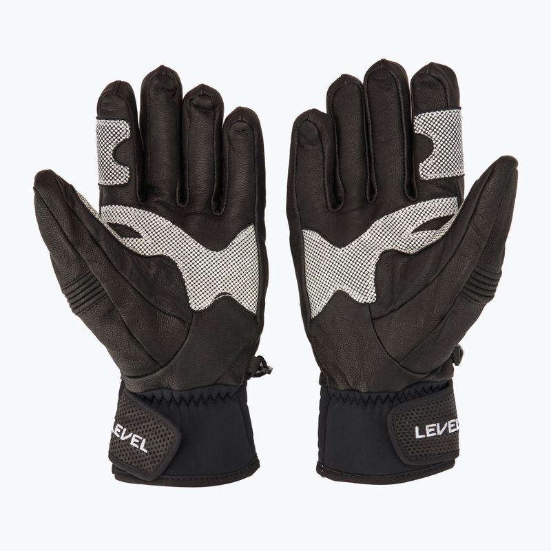 Lyžařské rukavice Level Race black 3
