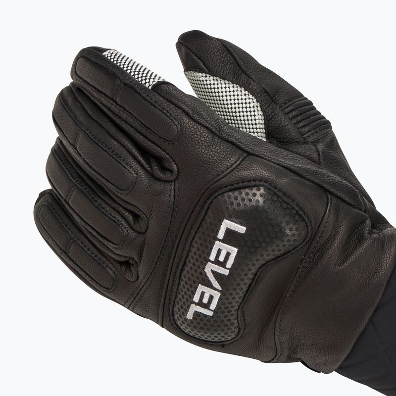 Lyžařské rukavice Level Race black 4