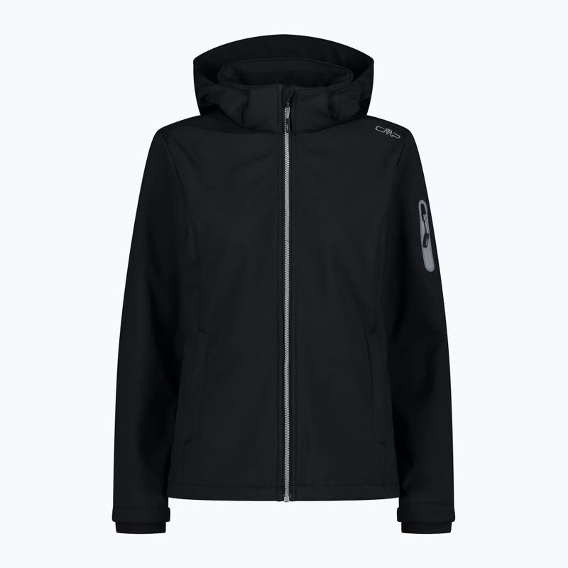 Dámská softshellová bunda CMP Zip Hood černá 39A5006