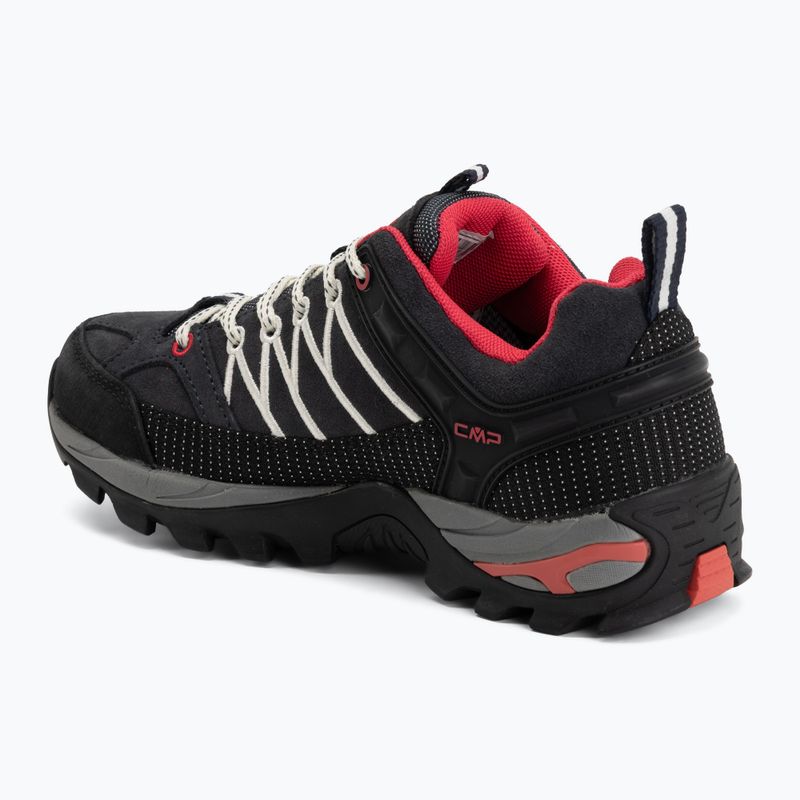 Dámské trekové boty CMP Rigel Low Wp antracite/off white 3