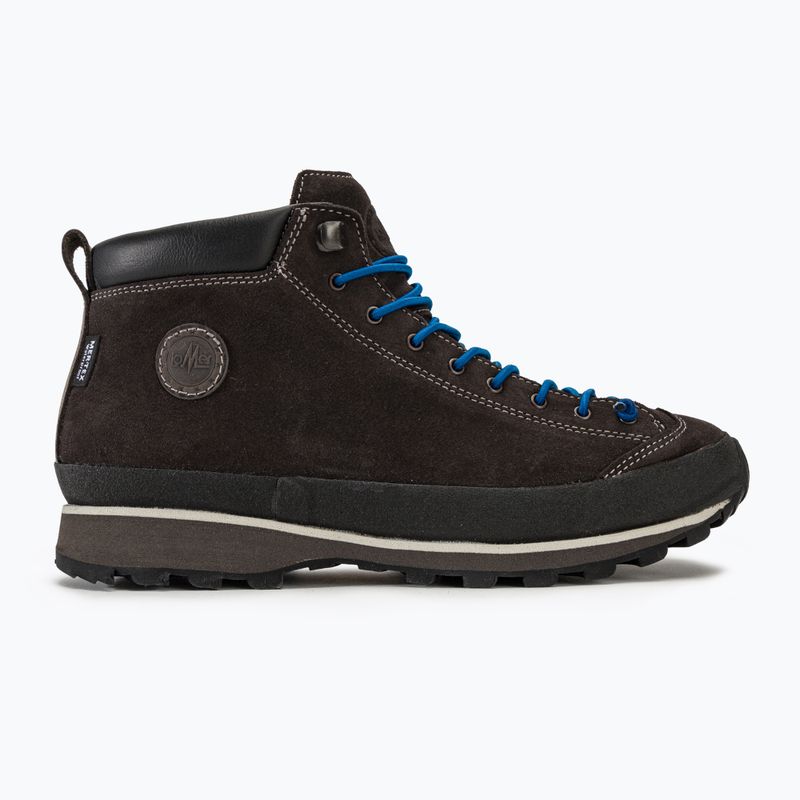 Dámské turistické boty Lomer Bio Naturale Mid Mtx Suede antra/laguna 2