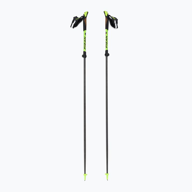 Hole na nordic walking FIZAN Carbon Pro žluté S20 CA07