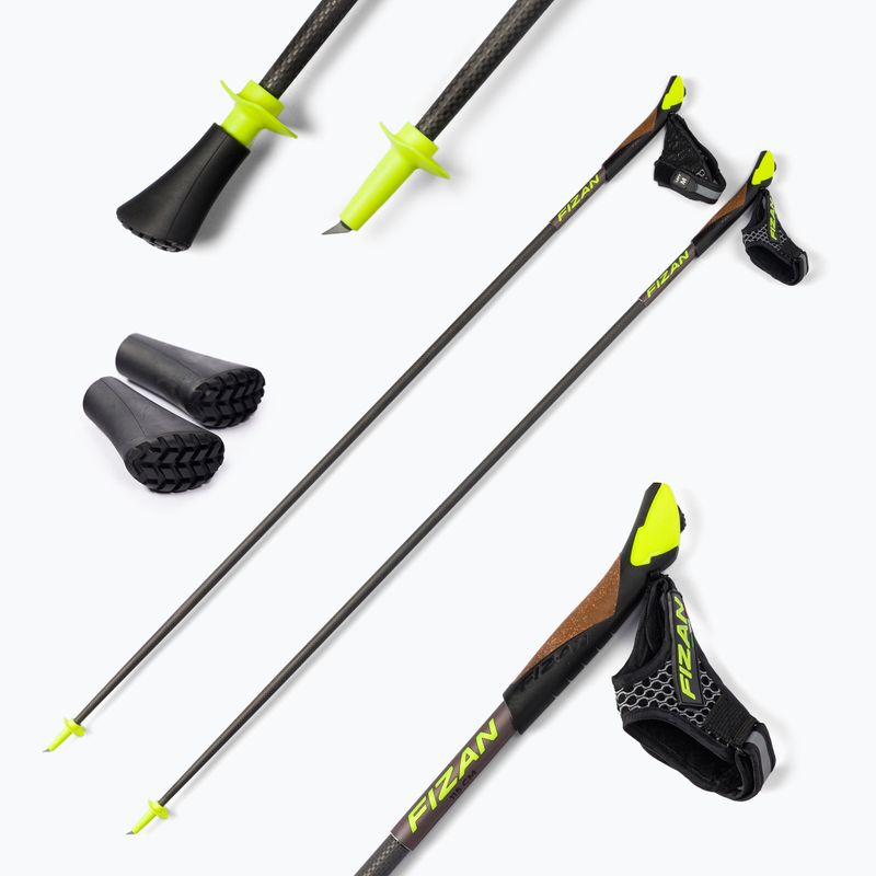 Hole pro nordic walking Fizan Carbon 3K grey 6