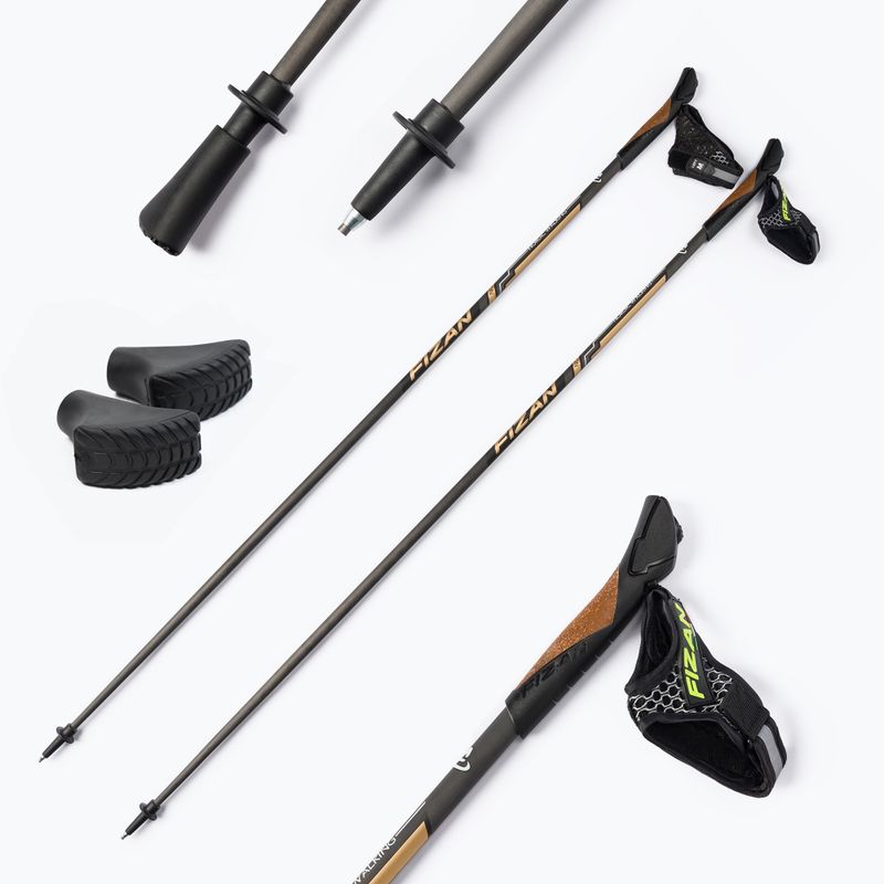 Hole na nordic walking FIZAN Runner Gold zlaté S21CA04 6