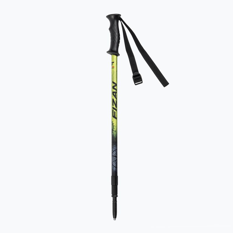 Trekingové hole Fizan Explorer lime 2