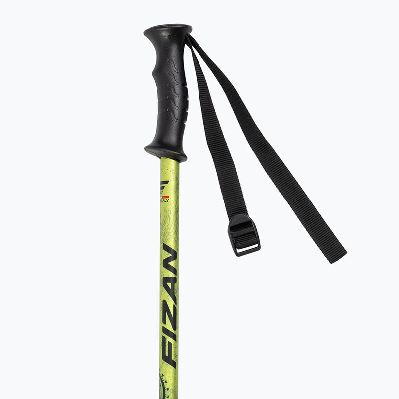 Trekingové hole Fizan Explorer lime 3