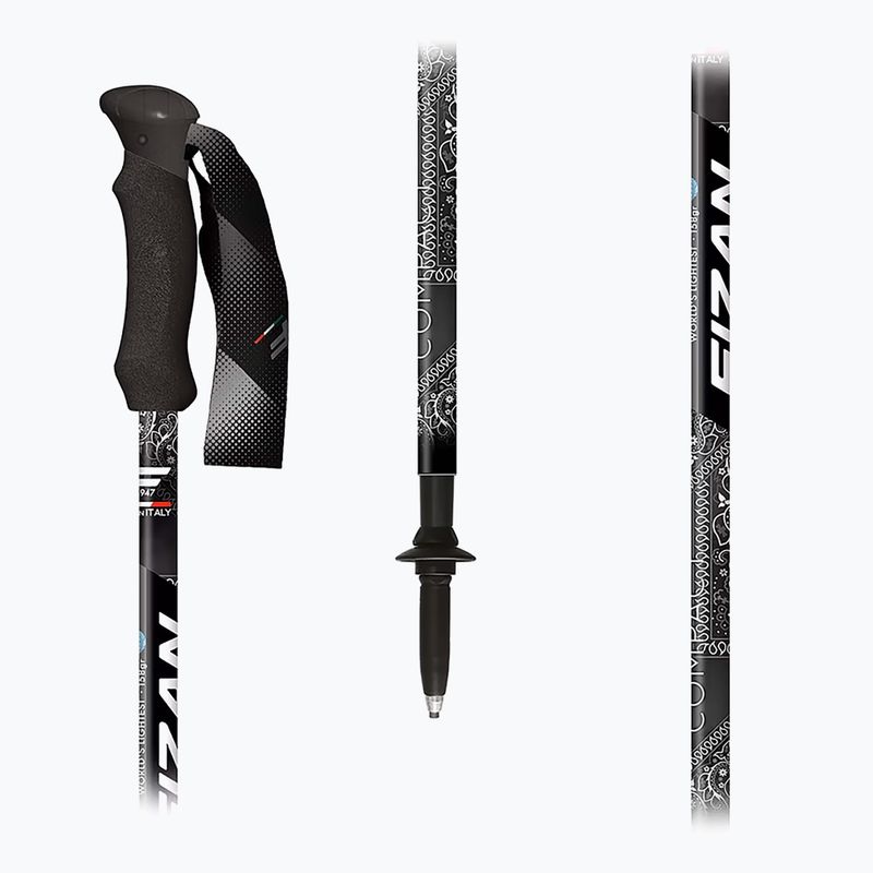 Trekingové hole Fizan Compact MS black 2