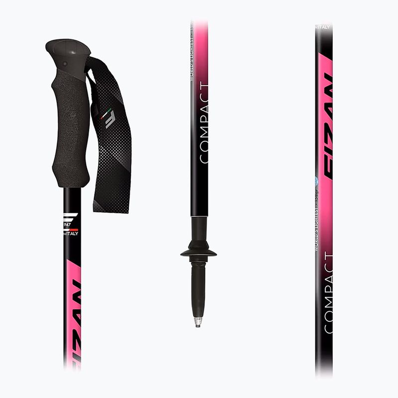 Trekingové hole Fizan Compact pink 2