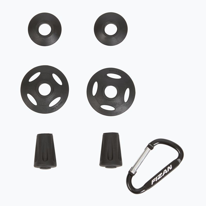 Trekingové hole Fizan Prestige A/S red 7