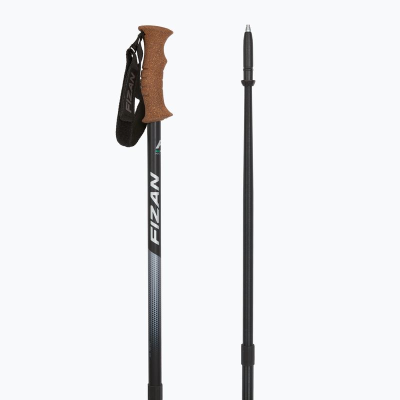 Trekingové hole Fizan Tierra grey/coral 3