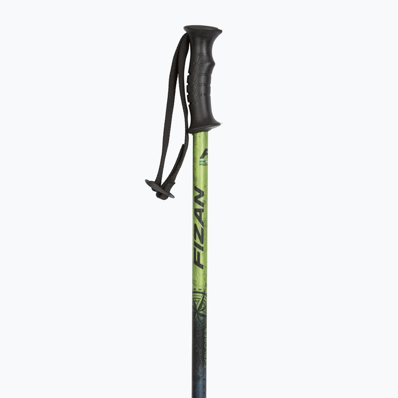 Trekingové hole Fizan Explorer lime/gray 2