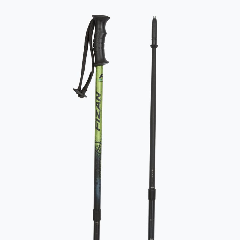 Trekingové hole Fizan Explorer lime/gray 3
