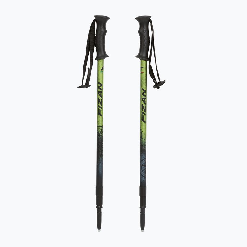 Trekingové hole Fizan Explorer lime/gray 5