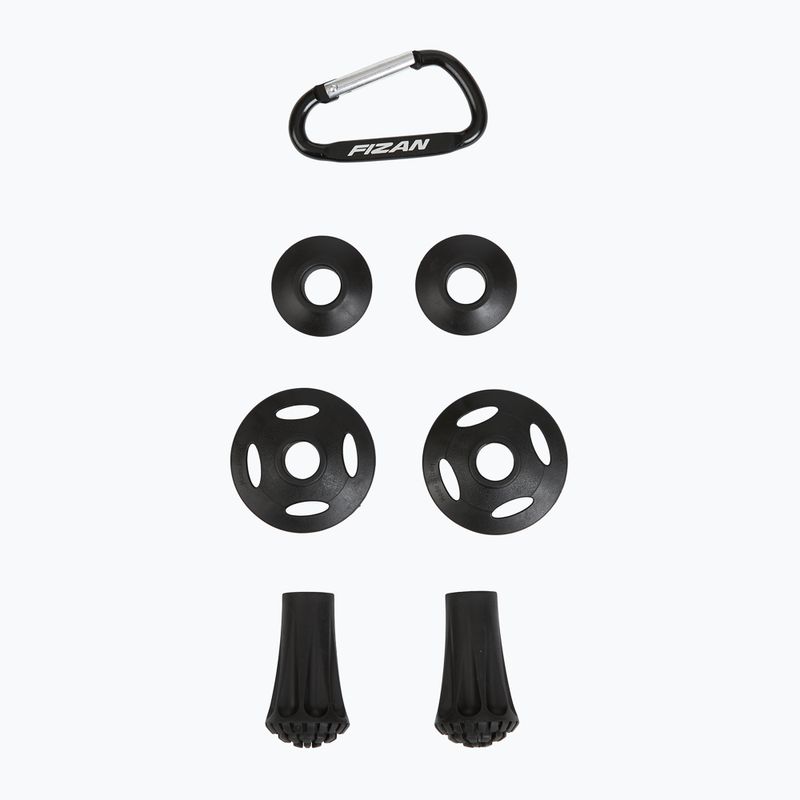Trekové hole Fizan RFP Touring black 7