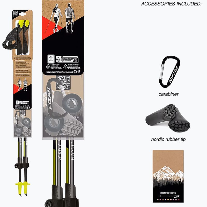 Nordic walking hole  Fizan Speed Race grey 4