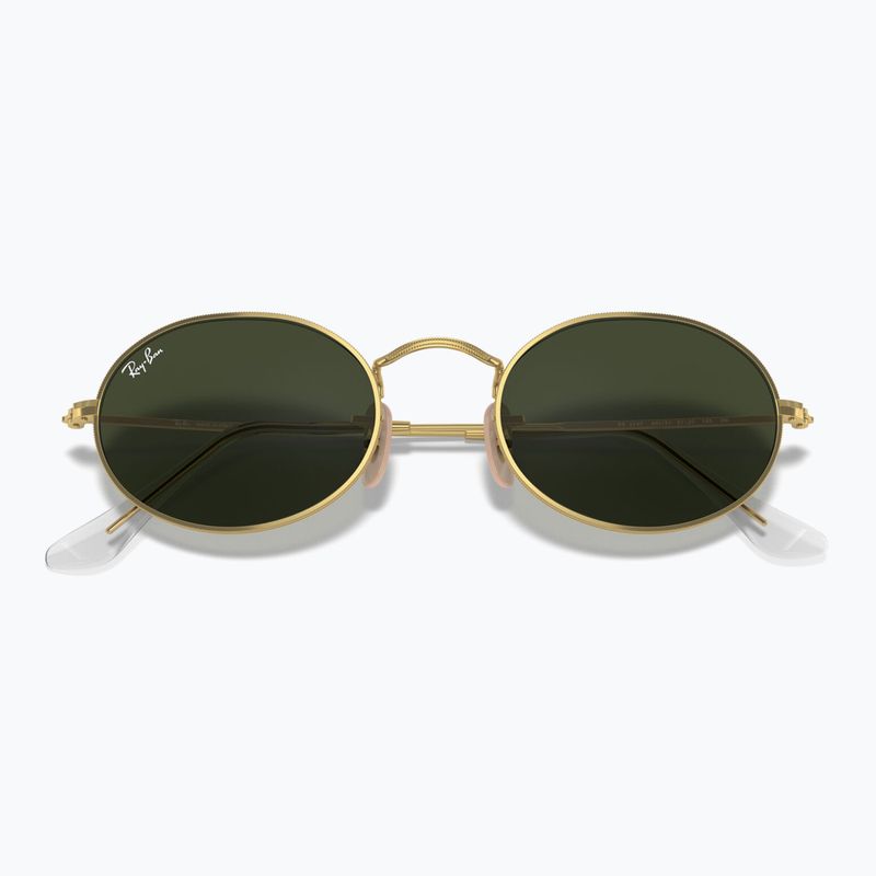 Sluneční brýle Ray-Ban Oval arista gold/green g-15 3