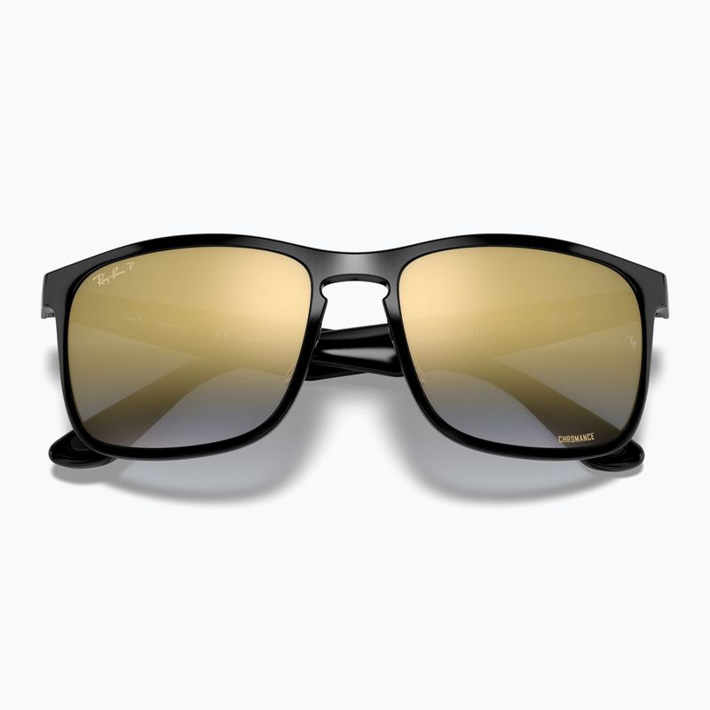 Sluneční brýle Ray-Ban Rb4264 Polarized+ Lenses polarized black/blue gold polarized+ 3