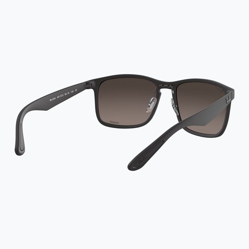 Sluneční brýle Ray-Ban Rb4264 Polarized+ Lenses matte black/silver polarized+ 5