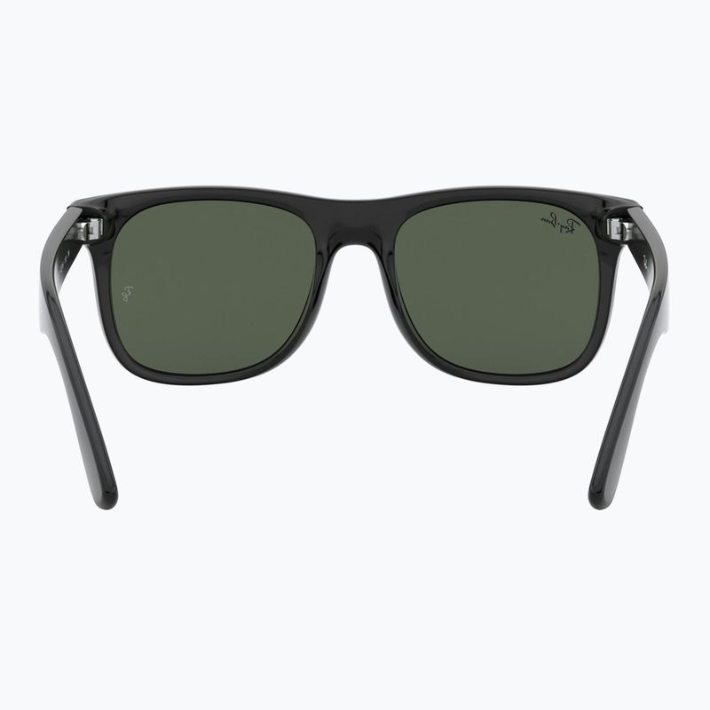 Dětské sluneční brýle Ray-Ban Justin black/dark green 6