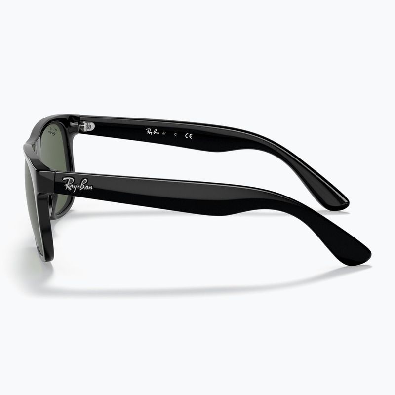 Dětské sluneční brýle Ray-Ban Justin black/dark green 7