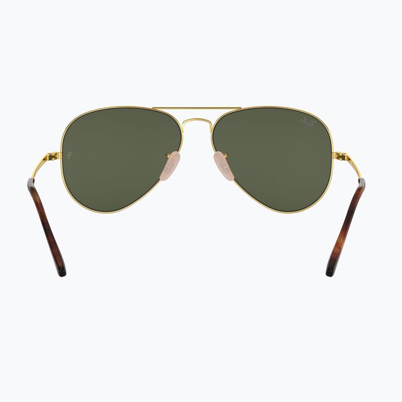 Sluneční brýle Ray-Ban Aviator Metal II gold arista/green g-15 5