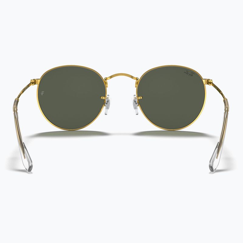 Sluneční brýle Ray-Ban Round Metal gold/green g-15 5